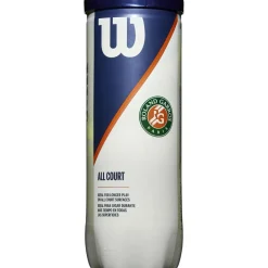 Clearance Wilson Roland Garros All Court tennisballen 3-pack yellow