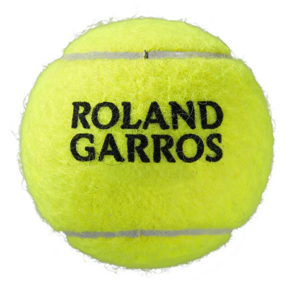 Clearance Wilson Roland Garros All Court tennisballen 3-pack yellow