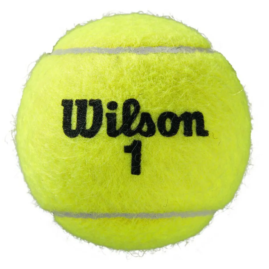 Clearance Wilson Roland Garros All Court tennisballen 3-pack yellow