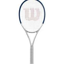 Best Wilson US Open Clash 100 V2 tennisracket white blue