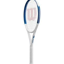 Best Wilson US Open Clash 100 V2 tennisracket white blue
