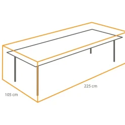 New Winza Outdoor Covers  Premium beschermhoes tafel 225 x 105 x 75