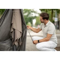 Clearance Winza Outdoor Covers  Premium parasolhoes XXL 295 x 70 antraciet