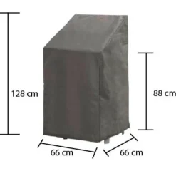 Discount Winza Outdoor Covers  Premium beschermhoes stapelstoelen 66 x 66 x 128