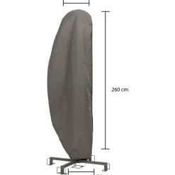 Clearance Winza Outdoor Covers  Premium parasolhoes 260 x 86 antraciet