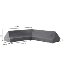 Winza Outdoor Covers  Premium loungeset hoes 295 x 295 x 94 grijs