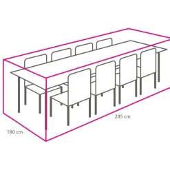 Winza Outdoor Covers  Premium tuinset hoes XL 285 x 180 x 95