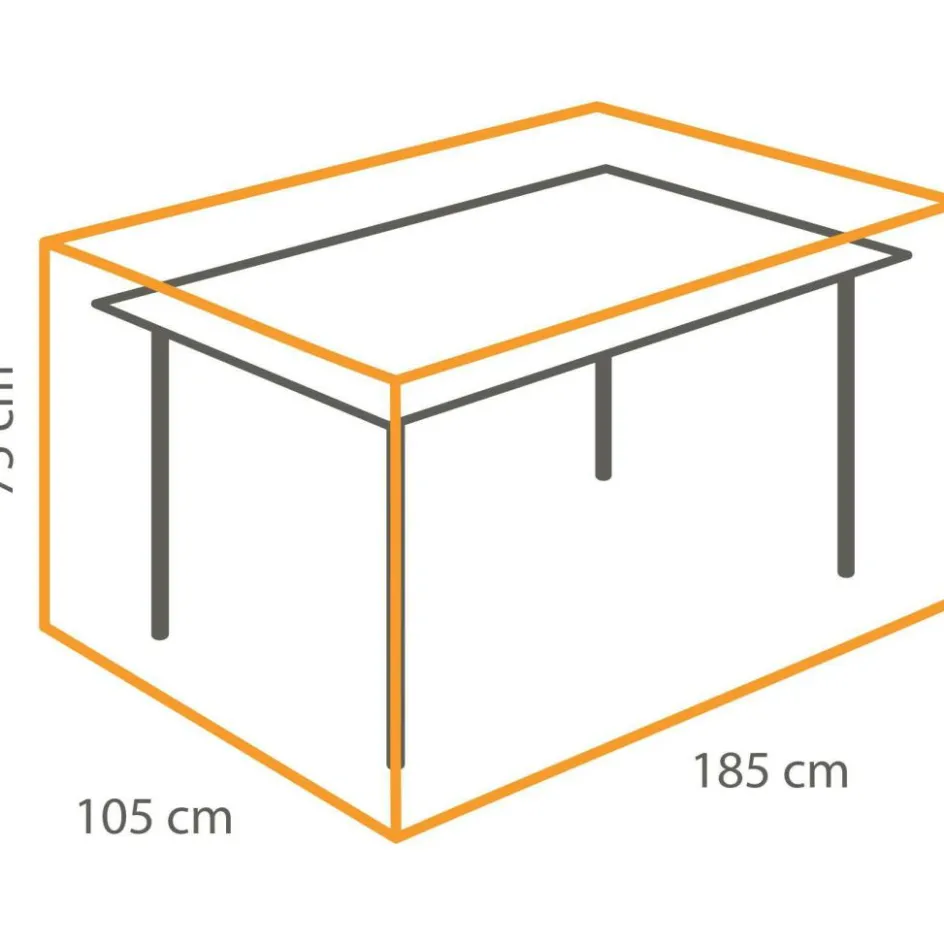 Winza Outdoor Covers Premium beschermhoes tafel 285 x 110 x 75
