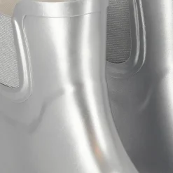 XQ Chelsea regenlaarzen dames silver metallic