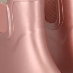 Best XQ Chelsea regenlaarzen dames pink metallic