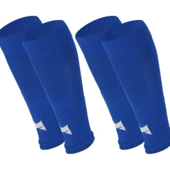 Xtreme Sockswear  Pro Footless Soccer sleeves kobalt blue 2-pack