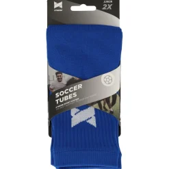 Xtreme Sockswear  Pro Footless Soccer sleeves kobalt blue 2-pack