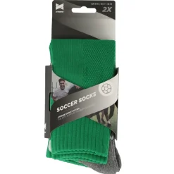 Xtreme Sockswear  Pro Soccer voetbalsokken green 2-pack