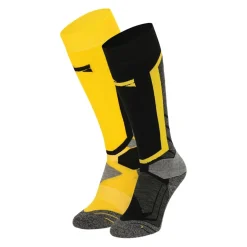 Xtreme Sockswear  snowboardsokken heren multi yellow 2-pack