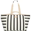 ZEBRA Richelle strandtas black white